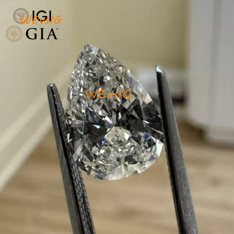 Wholesale Igi Gia Certified Cvd Hpht Loose Lab Grown Diamond VVS VS Lab Created Diamonds for Jewelry Pendant Ring 2 3 Carat