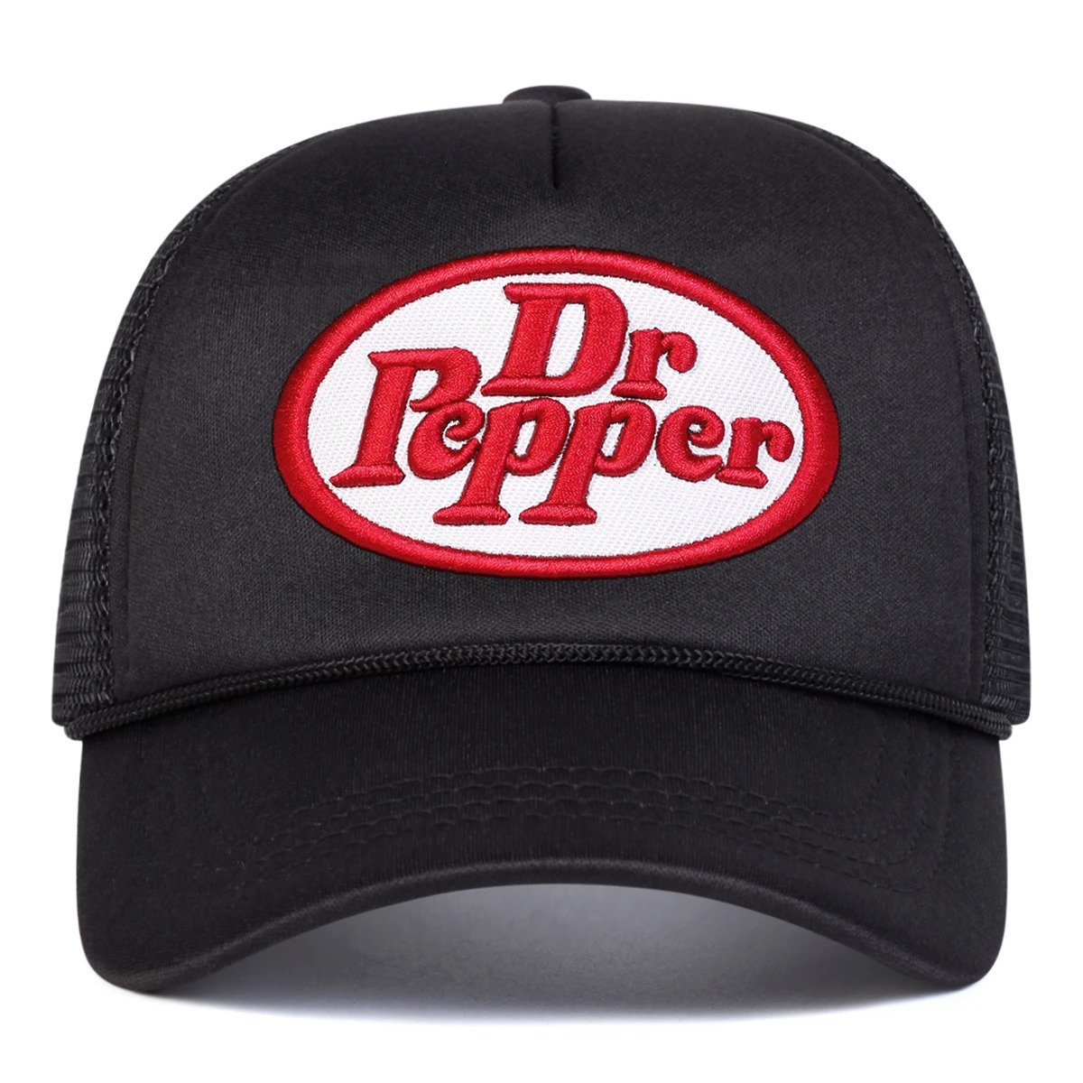 Unisex Dr Prpper Letter Embroidery Baseball Net Caps Spring Summer Outdoor Sunscreen Hat Adjustable Casual Trucker Hats 250610