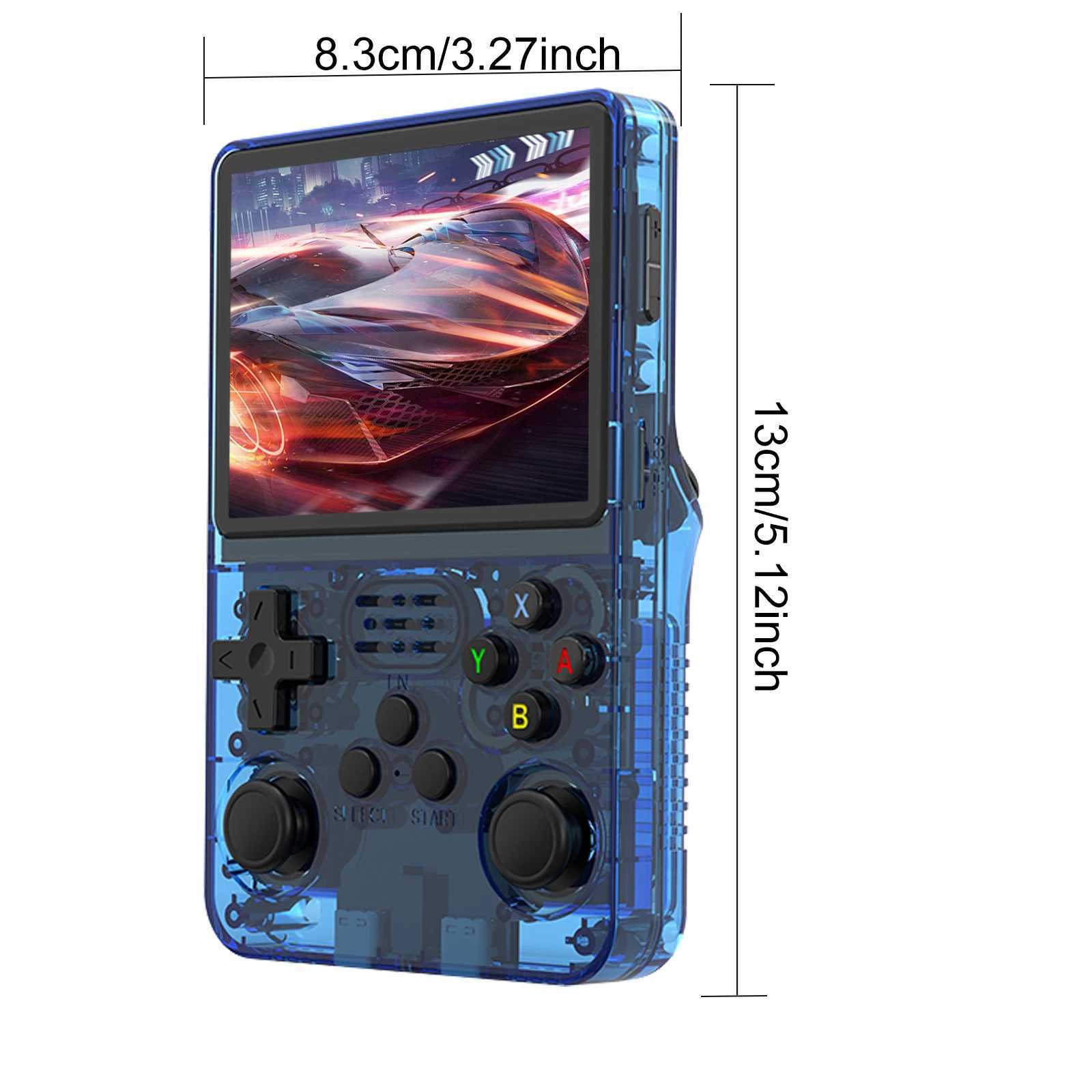 R36S Open Source K36 Handheld Game Console 3.5 Inch IPS Screen Built-in 16000 Games Ports Online Doubles For PS1/PSP/DC B250620