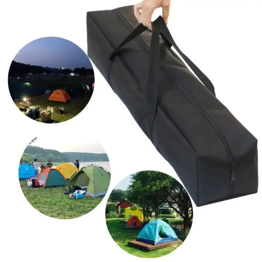 Canvas Canopy Pole Bag Camping Tent Swag Storage Pouch Large Capacity Travel Picnic Handbag Waterproof Luggage Pack 250612