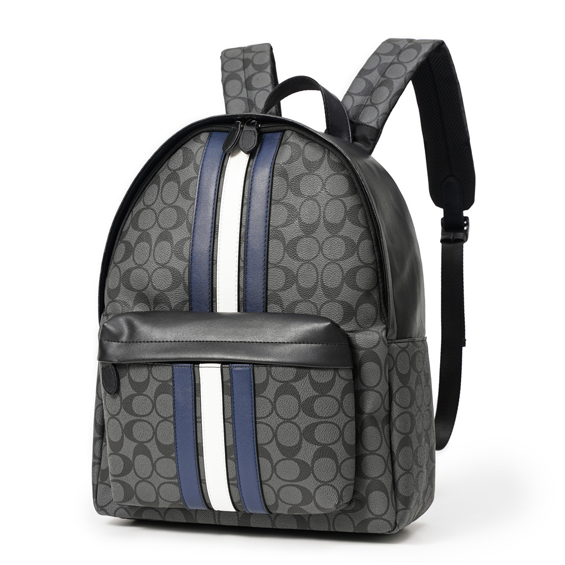 new Free shipping designer cross body for Men Splicing contrasting color backpack backpack Korean fashion backpack travel bag computer bag
