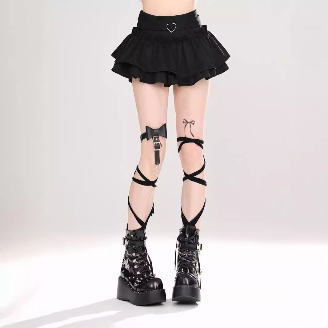 Skirts Y2K Women New A-line fluffy skirt slim fit cake skirt short skirt pleated skirt