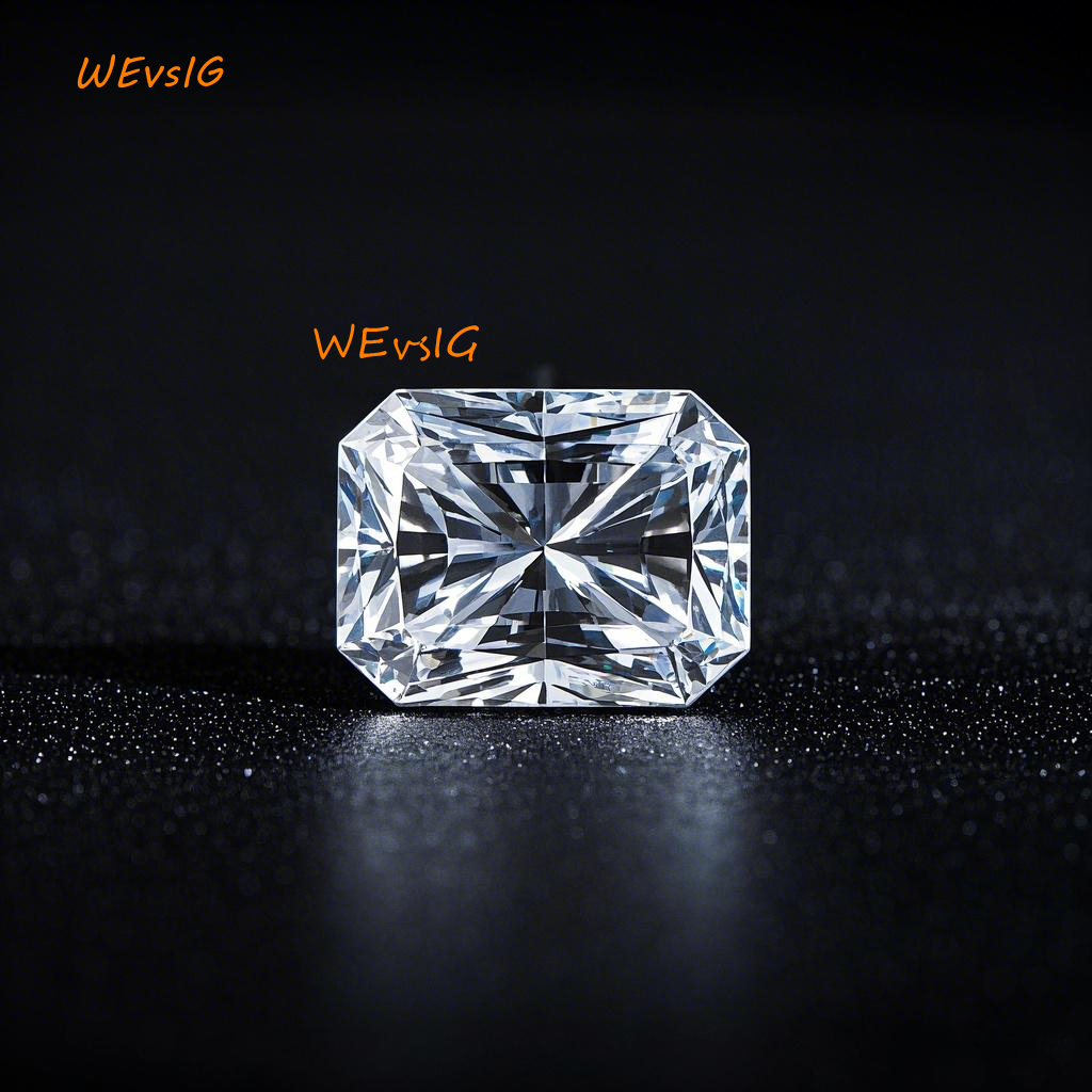 IGI Certificate CVD/HPHT 1ct-3ct DEF Color VVS/VS Clarify Radiant Cut Lab Grown Diamonds Loose Diamond Lab Cultivated Diamonds