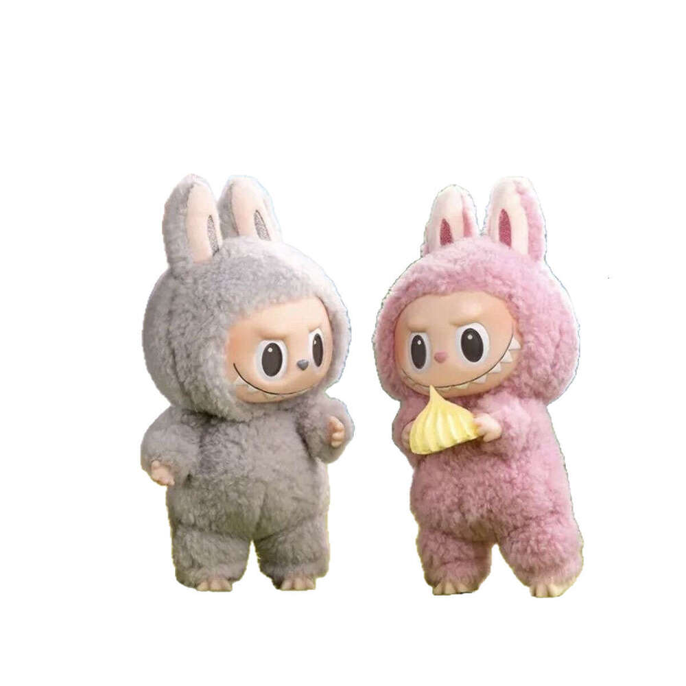 Bubble Mart Labubu Plush aron Blind Box Figurine Trendy Vinyl Doll Pendant 5f