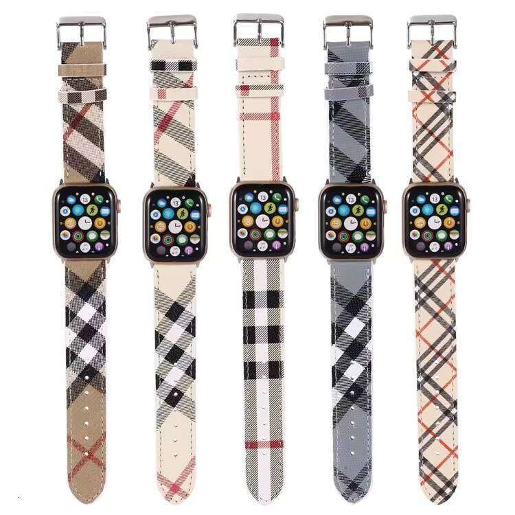DHGadges Custom Print Leather Band Apple Watch Series 4 5 6 7 8 9 SE 38mm 42mm Replacement Strap for iWatch Sport Smartwatch ddmythur ddmythur ddmythu