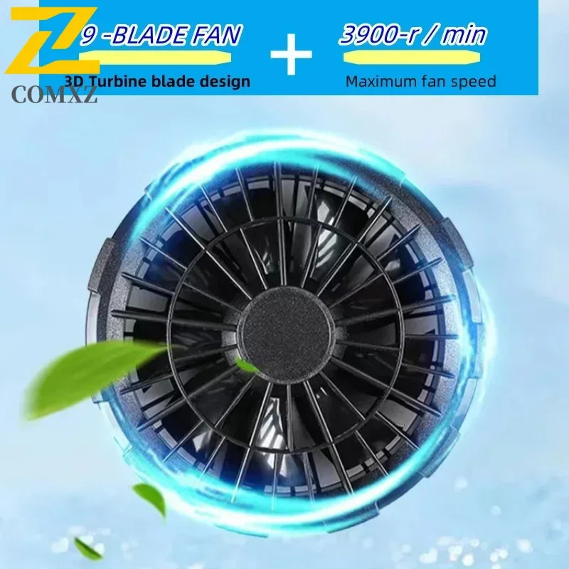 Cool Jacket Mens Weather Work Fan Coat USB Refrigeration Air Conditioning Clothes Womens Body Cooling Fishing Clothes Vest 250619