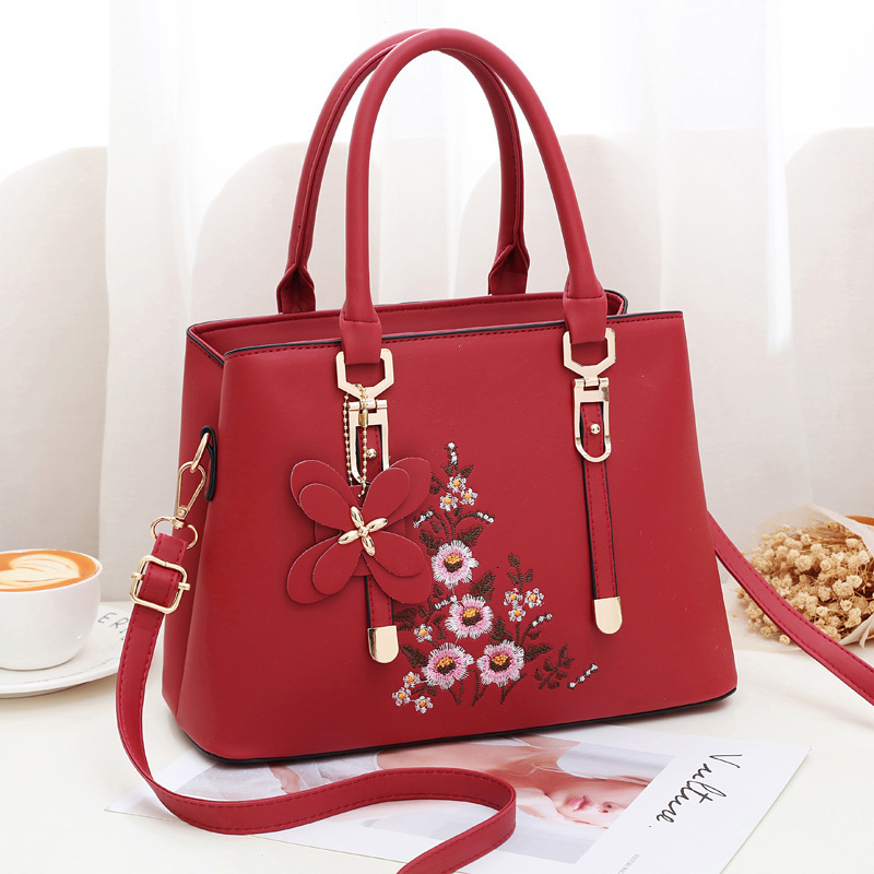 Free Shipping For Summer 2025 New Designer Bags Fashionable Boutique Shopping Bags High-end Solid Color Chinese Printed Women's Handbags
