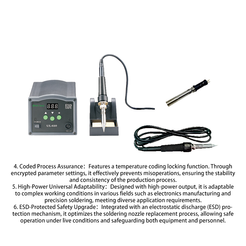 Soldering Station; electric soldering iron; Youluo smart digital display unleaded high frequency welding station