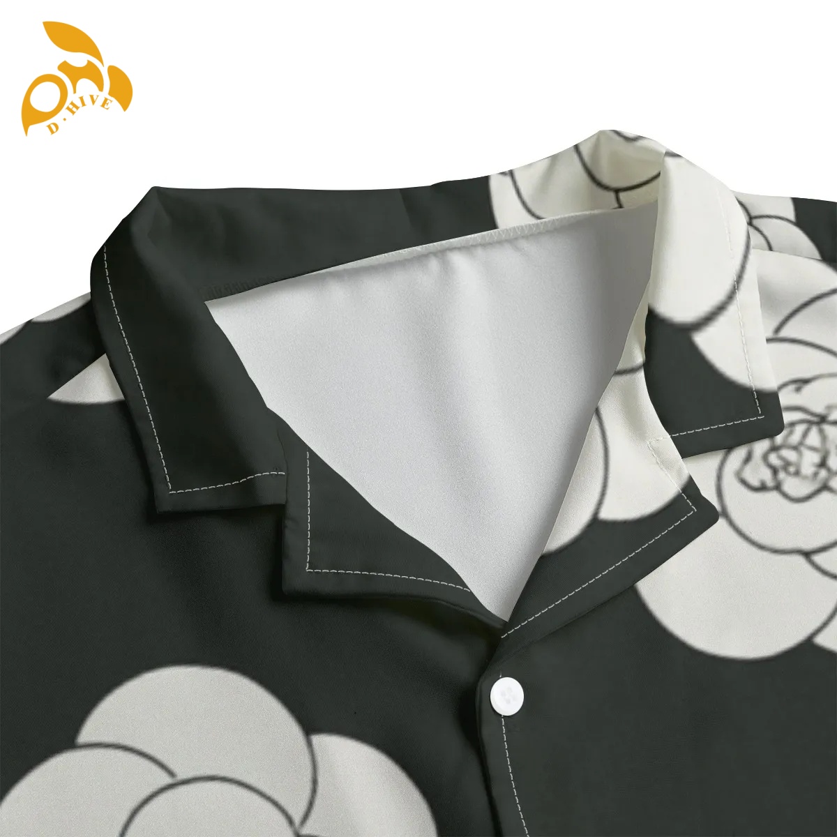 free shipping of customized new All-Over Print Men's Hawaiian Shirt With Button Closure Customize patterns