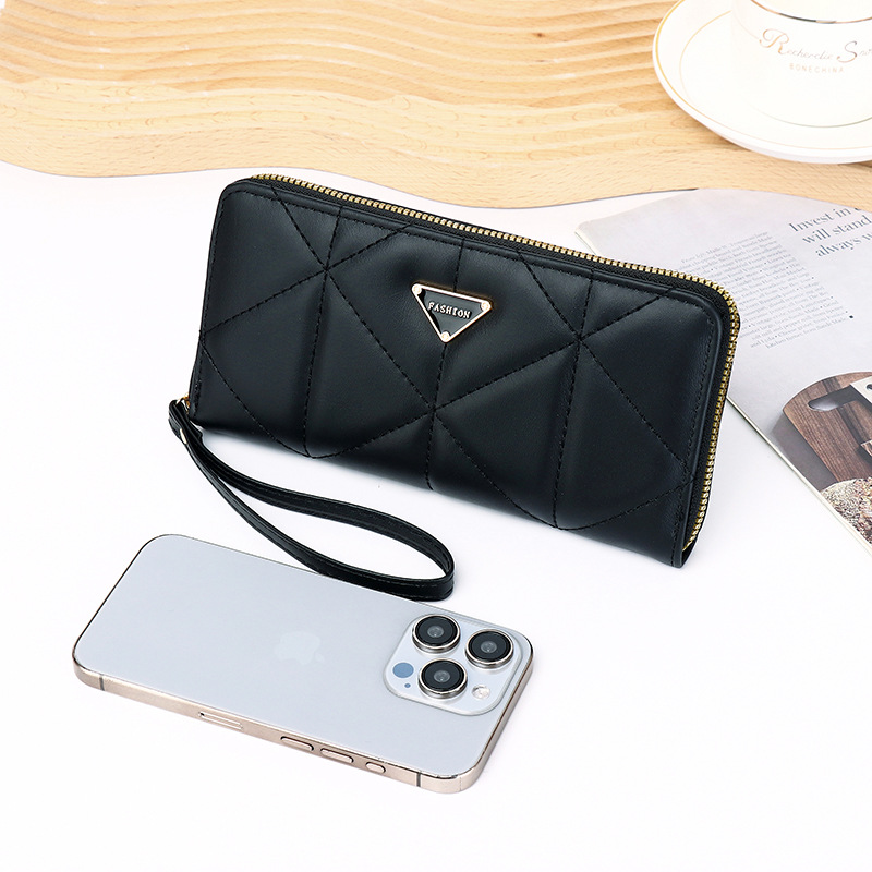 Designer Wallet 2025 Luxury Long Wallet For Women, Spacious Zip Clutch Purse With Card Organizer Free Shipping