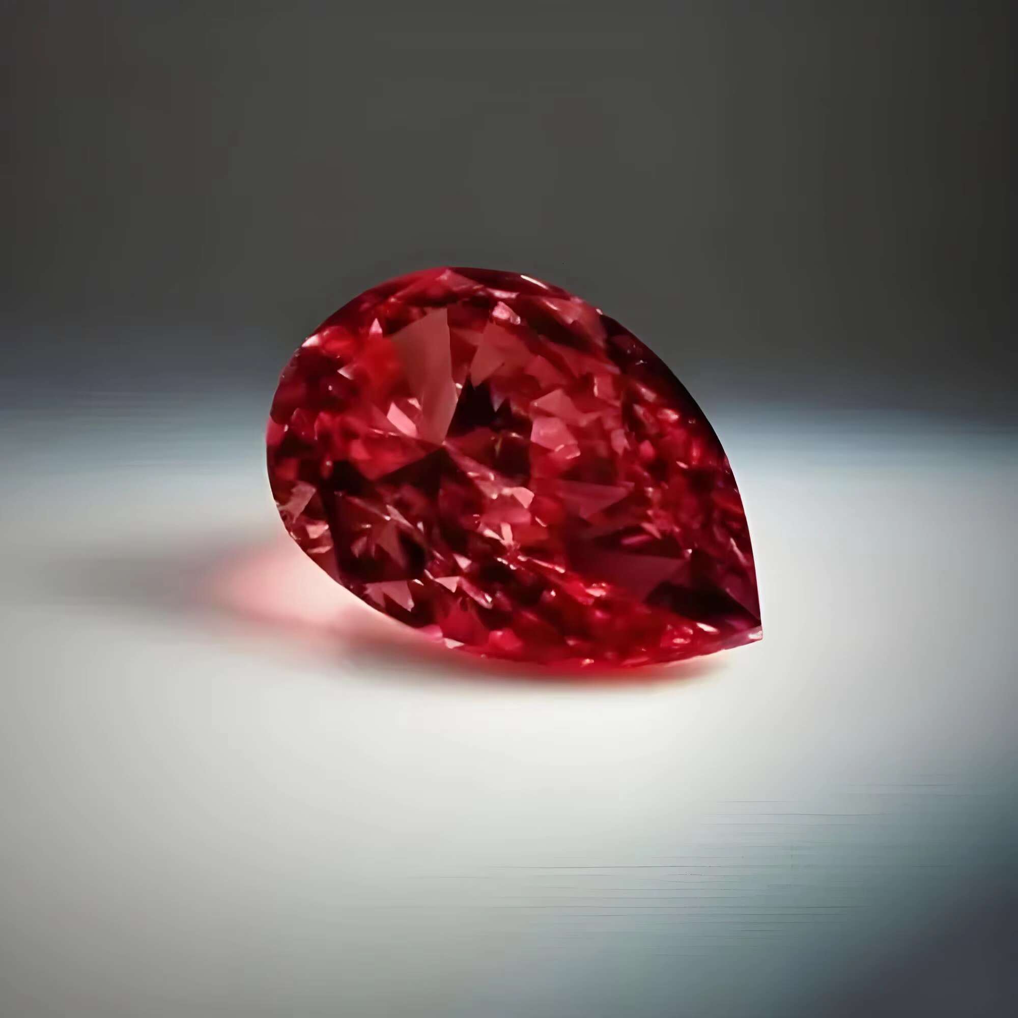 1-10carat Lab Grown IGI GIA NGTC Certified Man Made Red CVD Loose Lab Diamond Cushion Round Oval Cut From India Factory