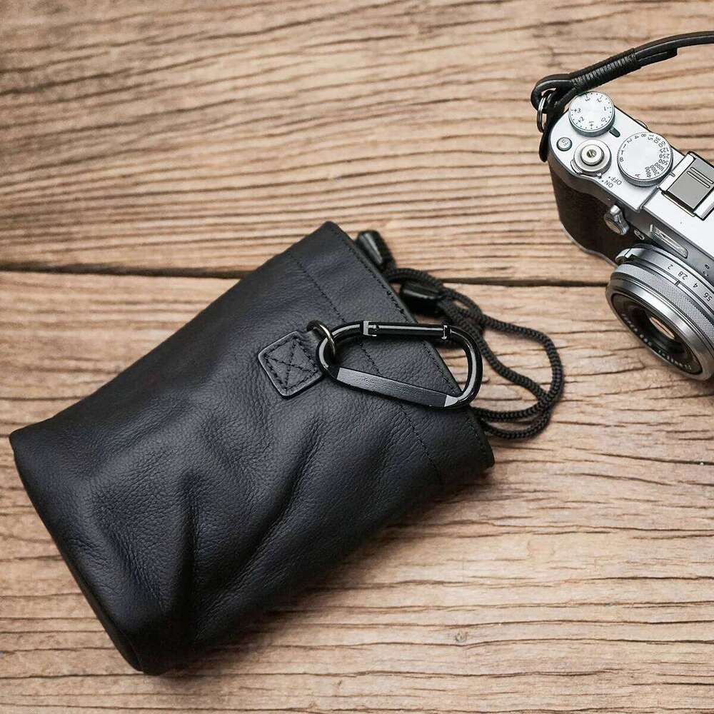 Mr.Stone Handmade Genuine Leather Camera Case Bag For Sony A7c2 Fujifilm Zf X100vi Xt30 Xt5 Leica Q3 Q2 M11 Bag In Brown Color