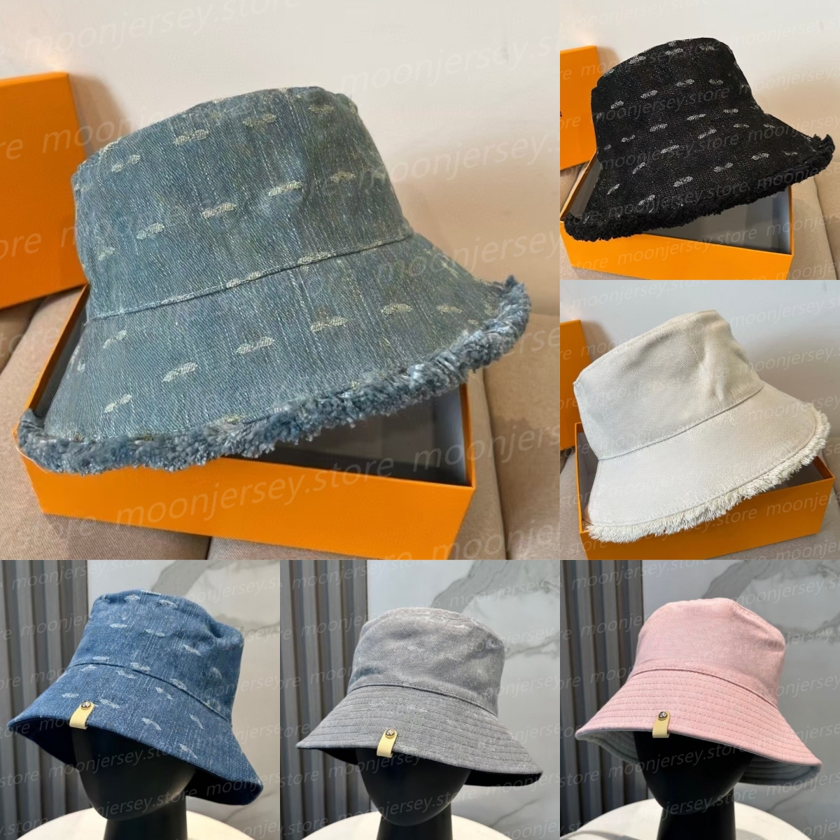 (go off picture not the description) Designer Caps Summer Vocation Beach Hats Women's Bucket Hats Luxury Holiday Festival Gifts 30649