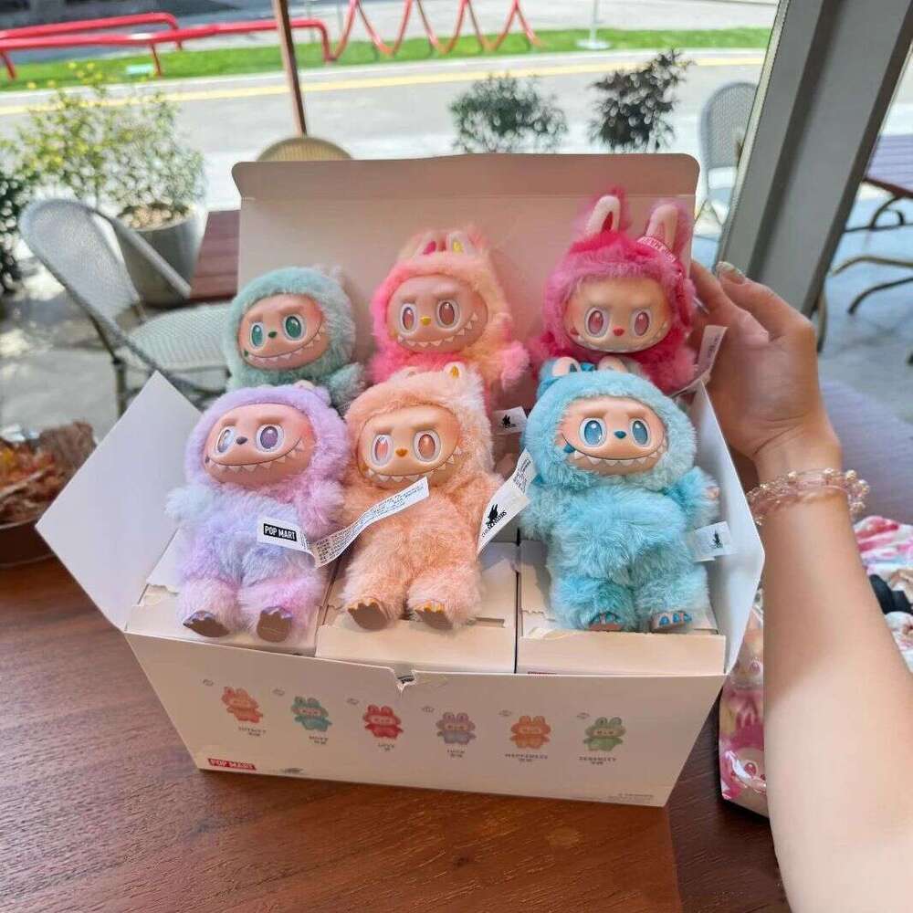 3.0 Labubu Third Generation Front High Energy Enamel Face Pendant Heartbeat aron Plush Blind Box e6