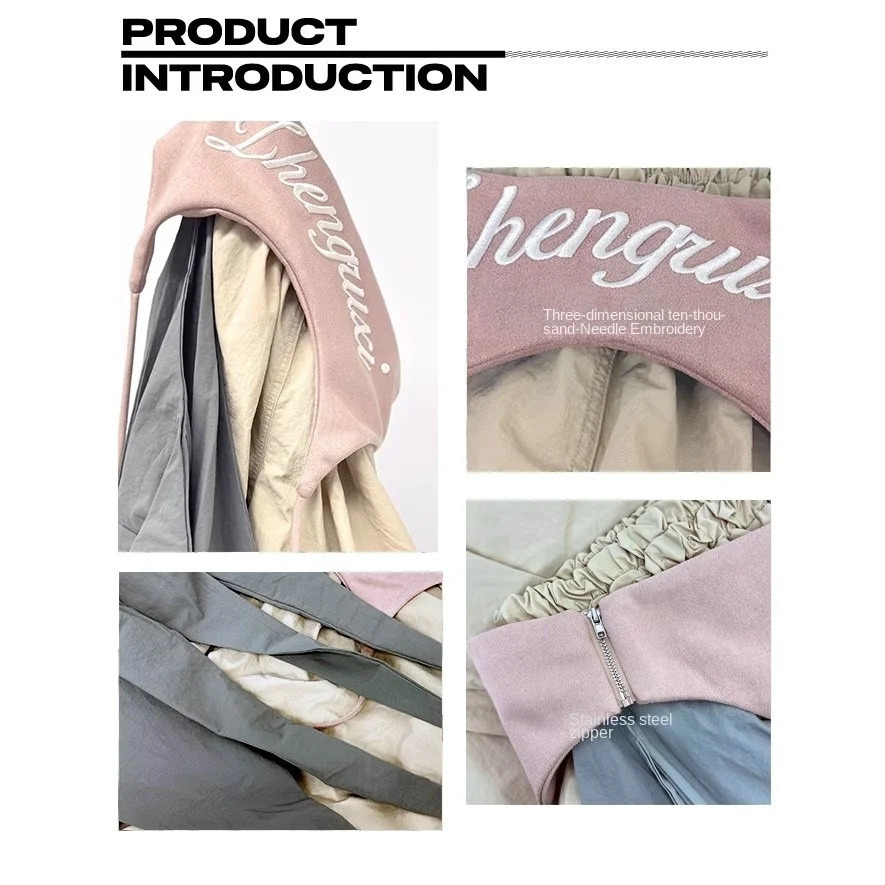 American Retro Girl Work Pants Loose Street Dance Hip-hop Trend Korean Clothes Womens Clothing Traf Womens 250617