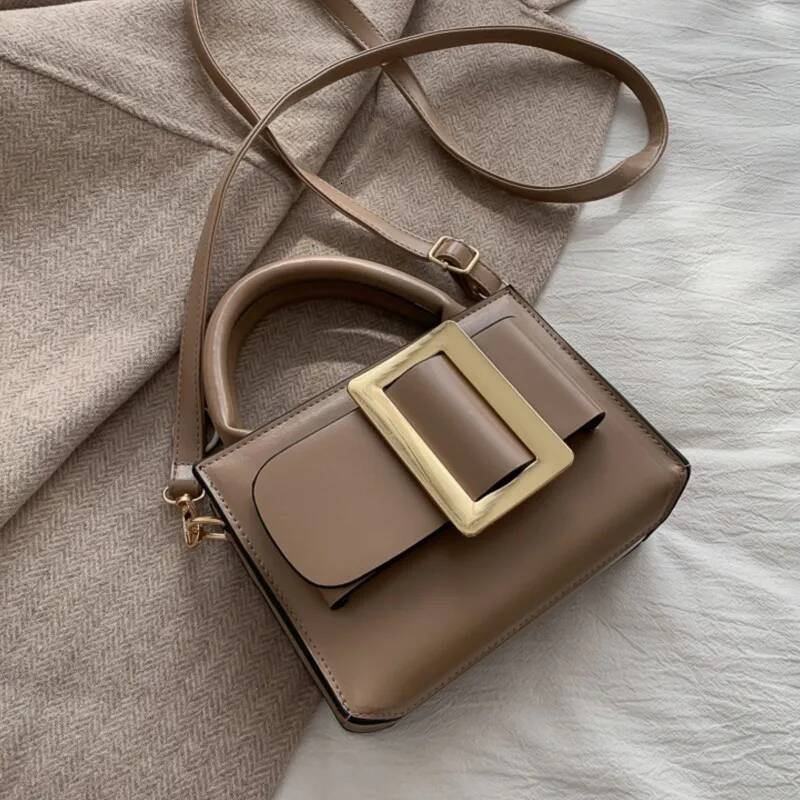 DHSM Design Women Small Handbags Lady Shoulder Female Femme Bolsos Mujer PU Leather Diagonal Package Fashion Crossbody Bag