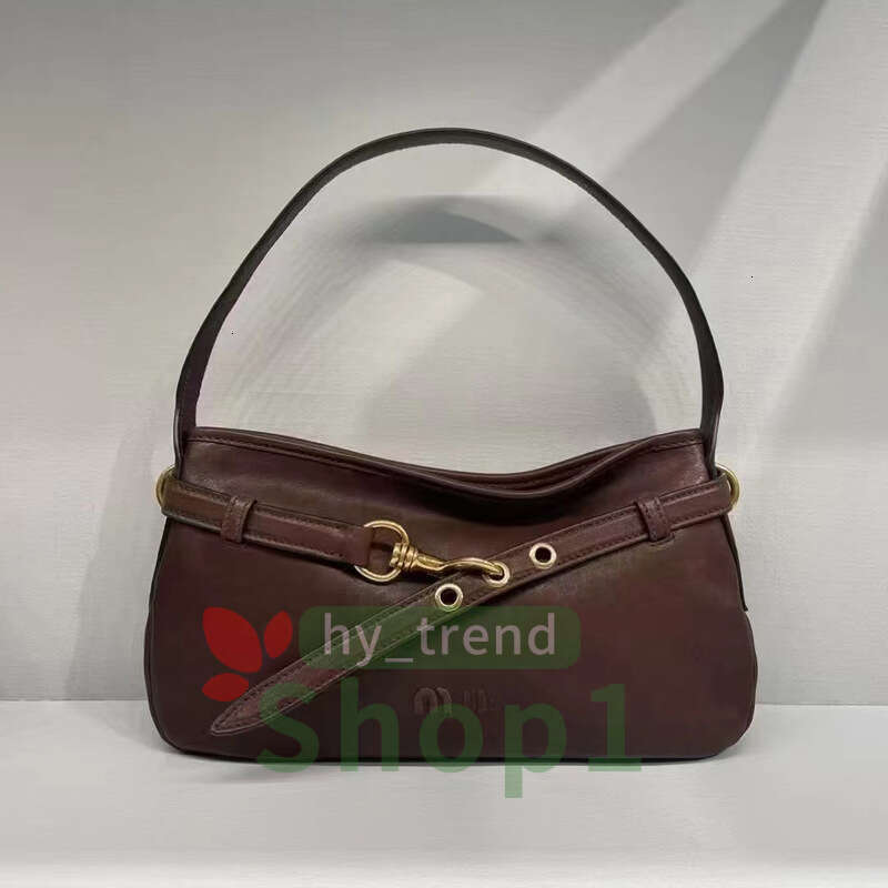 luxury designer bag miuly bag luxury muis aventure 25ss hobo Vintage Tote Bag Versatile Fashion Commuter Retro Shoulder Underarm Women's Bag Trend bolsos de lujo 97