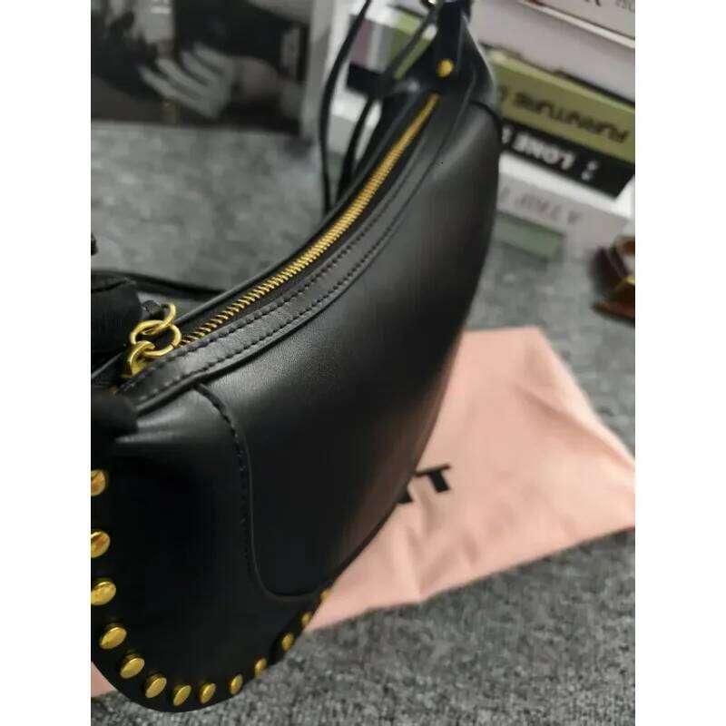 Popular Moon Classic Fashion Rivet Retro Single Shoulder Handbag Diagonal Cross Bag