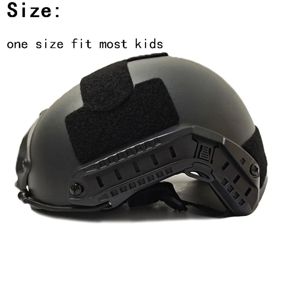 Helmet Kids FAST Airsoft MH Outdoor Painball CS SWAT Game Riding Protect Equipment 250611