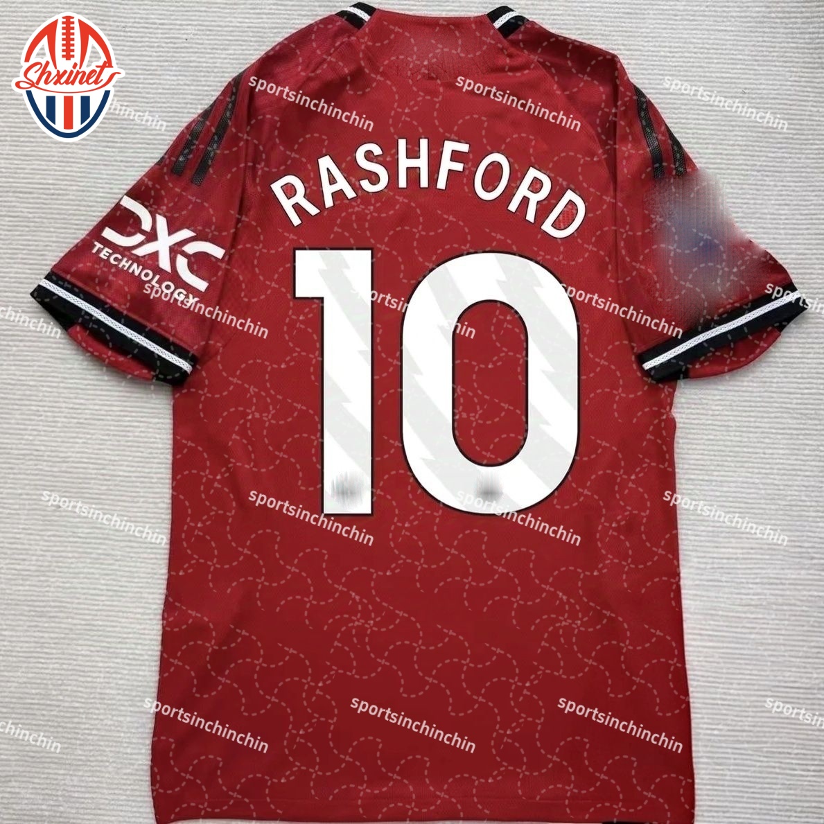 25-26 Season Rashford 10 Bruno Fernandes 8 Martinez 6 Ghana Joe 17 Adult Short Sleeve Casual Jersey 24-25 Home and Away Children's Sports Match T
