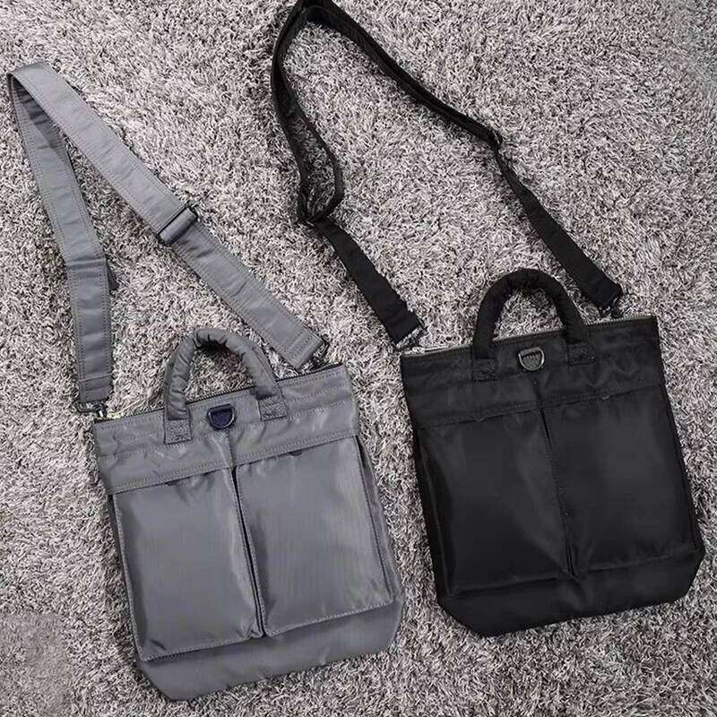 Japanese PX Tanker 2way Helmet Fashion Daily Waist Pack Nylon Cloth Men Single Shoulder Handbag Bag Waterproof