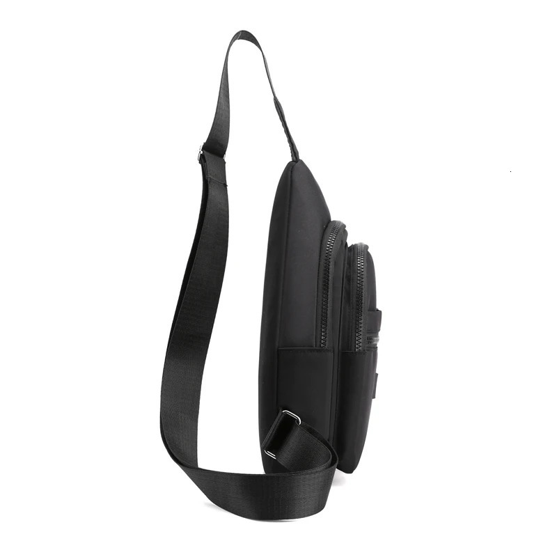 Womens Chest Bag Pure Color Nylon Good Quality Shoulder Casual Crossbody Fashion Female Bag 250614