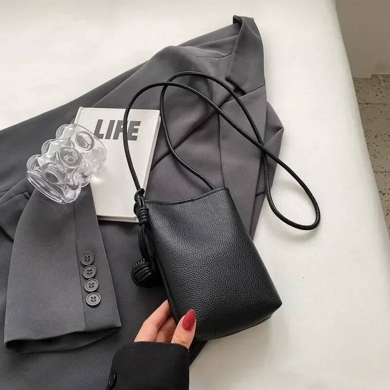 DHGM Women Leather Small Crossbody Designer Cell Phone Lightweight Fashion Shoulder Bag Ladies Travel Purse