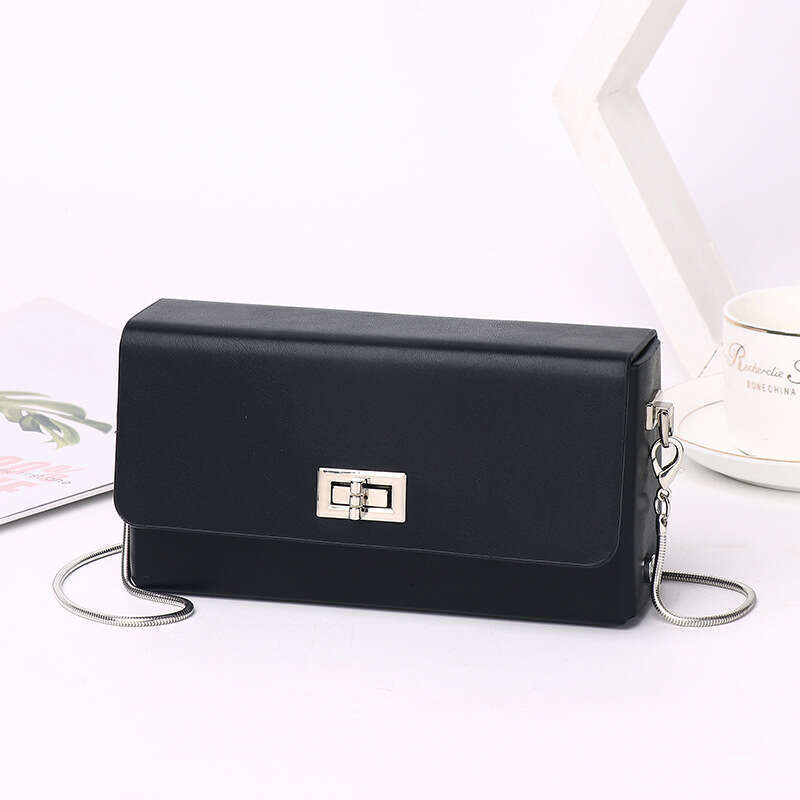 Summer for Women New Trendy Chain Small Square Korean Version Exquisite Versatile Crossbody Phone Bag