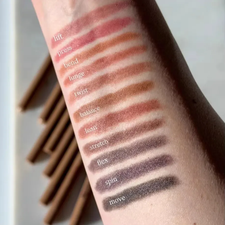 Make Up Lipliner 11 Colors Waterproof Lip Liner Pencil Lift Soft Neutral Pink Balance Caramel Brown Lip Contour Matte Lipstick Pen Long Lasting Retro 