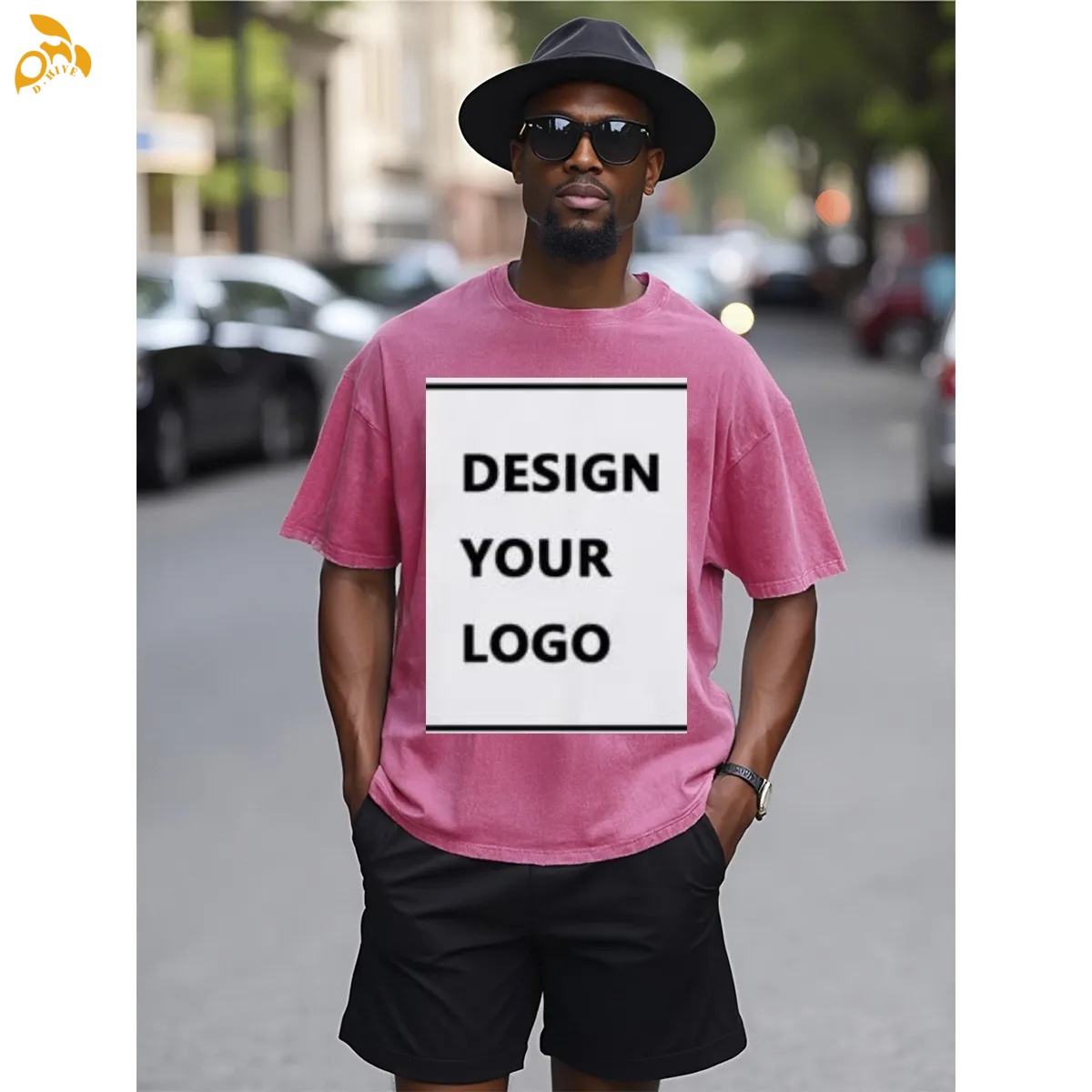 free shipping of customized American General Heavyweight T-shirt DTG with exquisite patterns from US