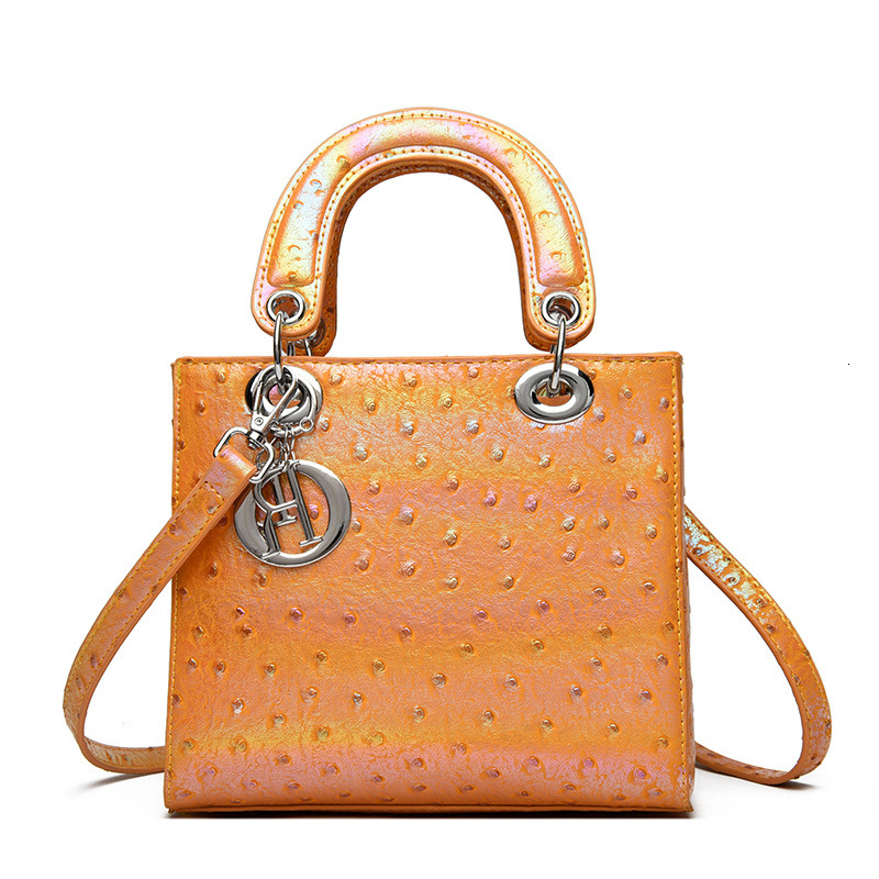 Free Shipping 2025 New Designer Bag High-end Trendy Colorful Genuine Leather Women's Handbag Fashionable High-quality Shopping Bag