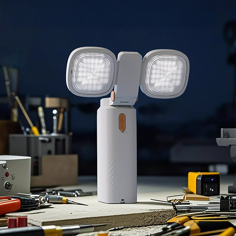 New multifunctional camping LED light 10000mHA large battery live broadcast photo fill light work light 2000LM magnetic suction waterproof
