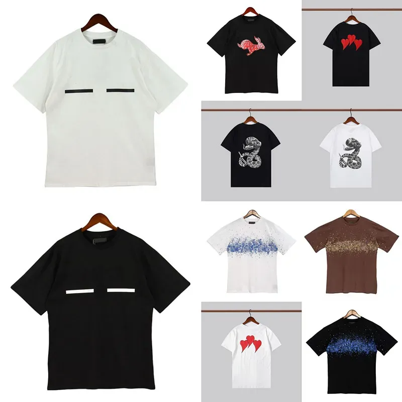 amirtshirt Summer Mens Designer Tees Casual Man Womens Loose Tees With Letters Print Short Sleeves Top Sell Luxury Qualitzy