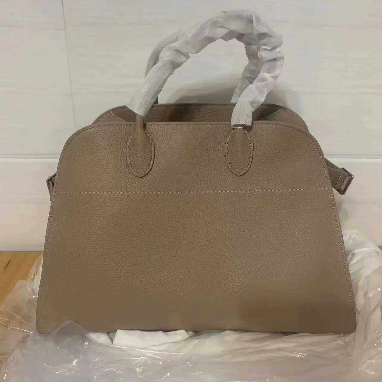 S Factory Direct Sale Natural Leather Purely Handmade Soft And Odorless Large Capacity Handbag Shoulder Bag