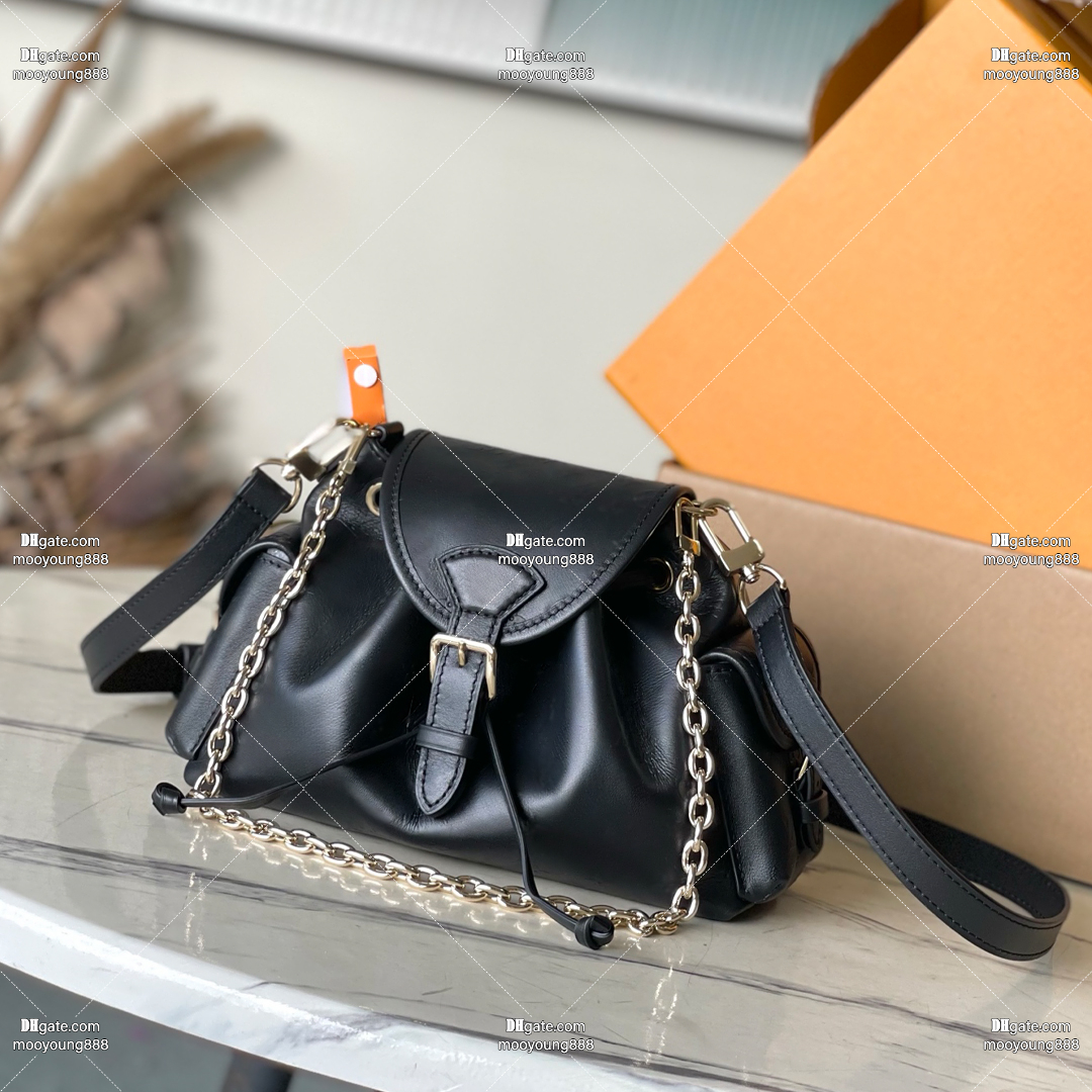 12A Upgrade Mirror Quality Designer Odysee Bag 27cm Handbags for Women Luxury Shoulder Bags Brown Crossbody Purse Chain Bags with Box