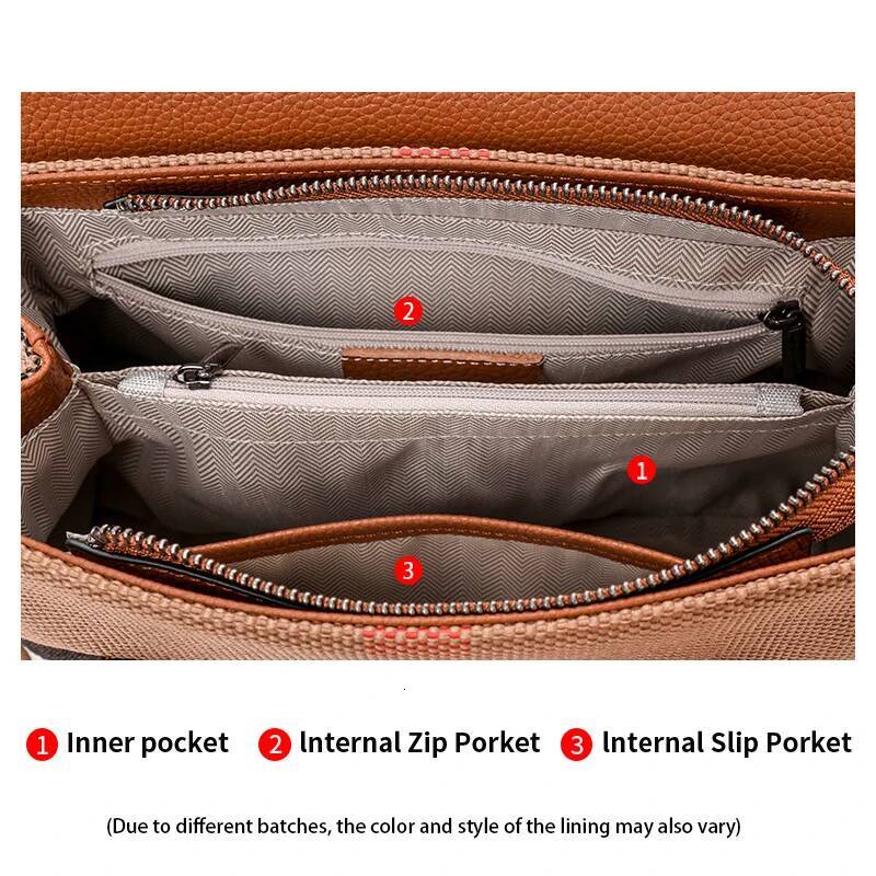 DHSM Fashion Plaid Canvas Women's Designer Tote Handbag Classic Versatile Large Capacity Shoulder Crossbody Bags For Women Bag