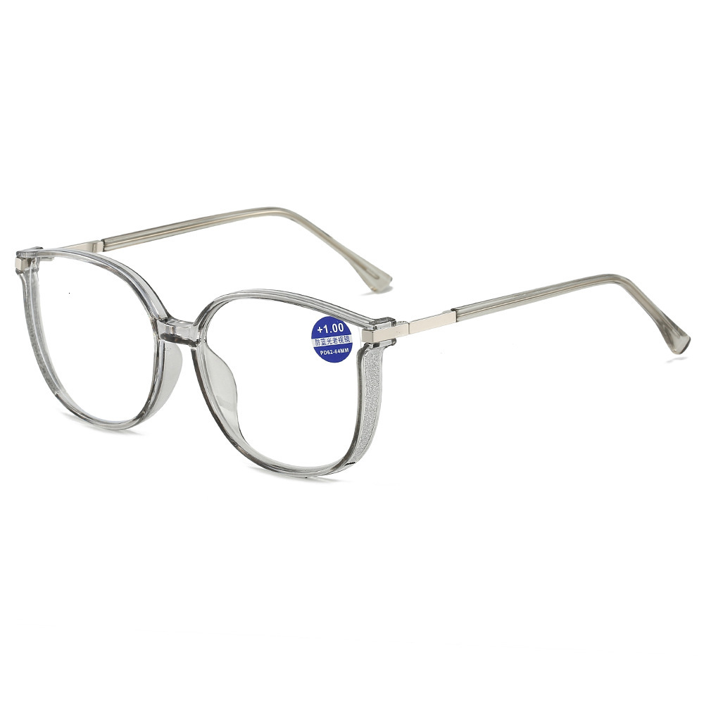 2024 New Blue Light Blocking Reading Glasses for Women Fashion Large Frame Reading Glasses TEMU Glasses