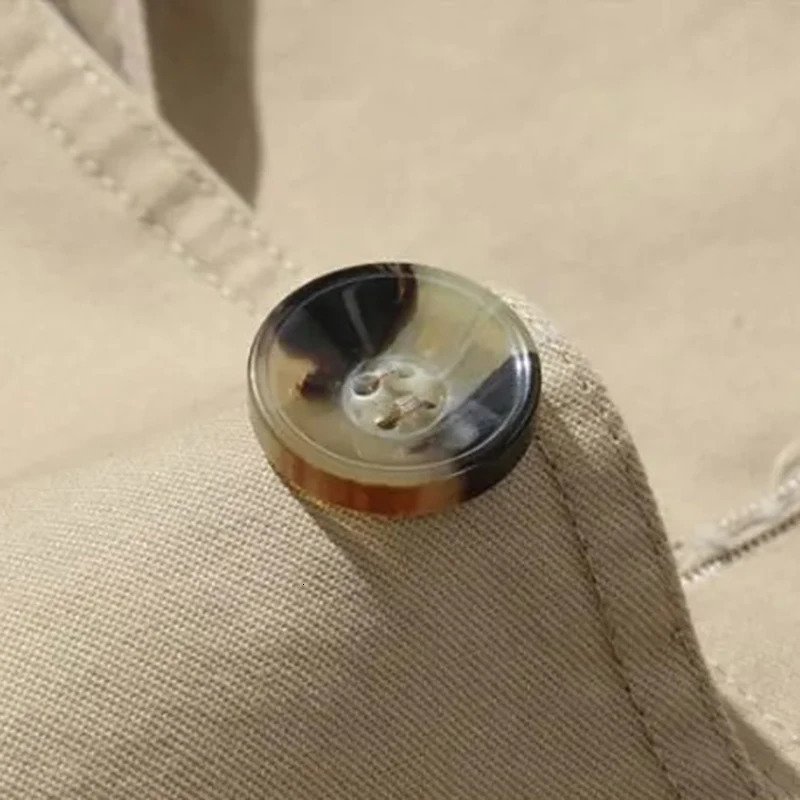 Mens Fashion Long Section Trench Coat Long-Sleeved Cotton Casual Business Jacket Fall And Winter Street Shooting Mens Clothing 250619