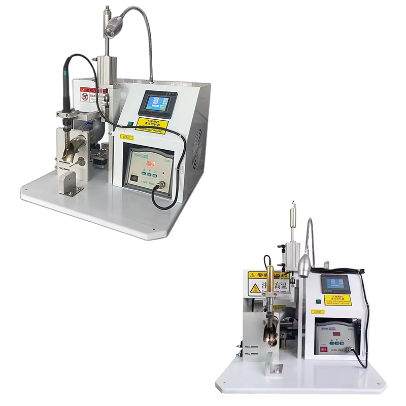 Cable Soldering hine; semi-automatic iron head USB circuit board LED light welding foot pedal type soldering wire hine