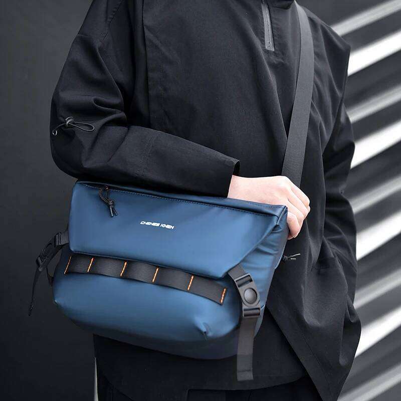 Mens Large Capacity Nylon Messenger Durable Crossbody Commuting Fashionable Shoulder Bag For Urban Life