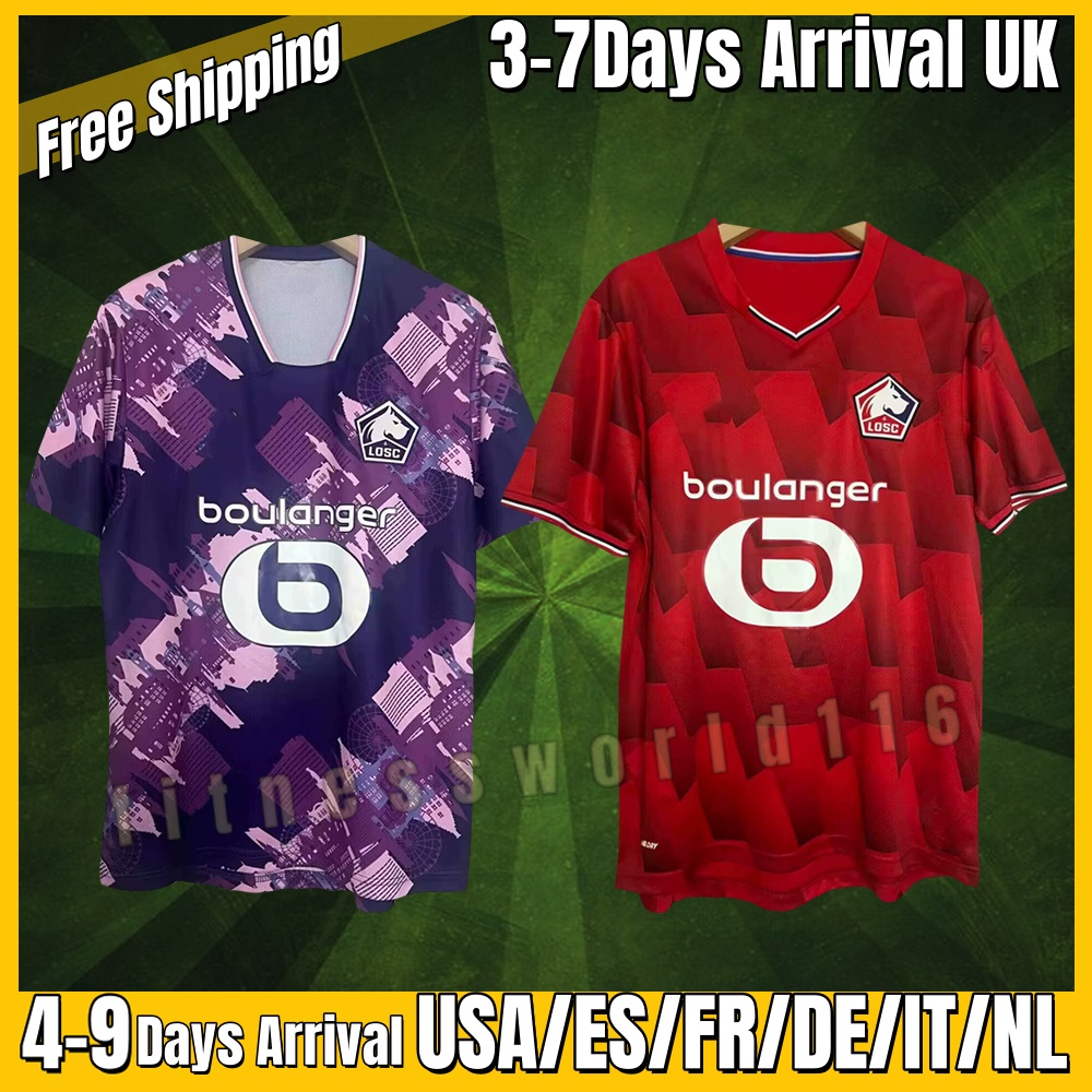 xxxl 4xl 25 26 Lille soccer jerseys JDAVID LOSC Angel ZHEGROVA Football Shirt 80TH Lille anniversary HARALDSSON ANGEL DIAKITE YAZICI Fourth Maillot Men Kids Kit S-4XL