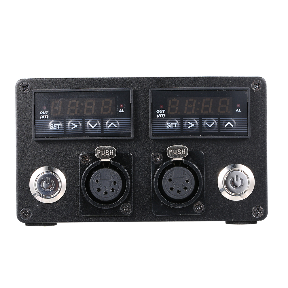 wholesale Electric Digital Dual PID Temperature Controller with 5 Pin XLR Plug and US/EU/UK/AU Power Cable