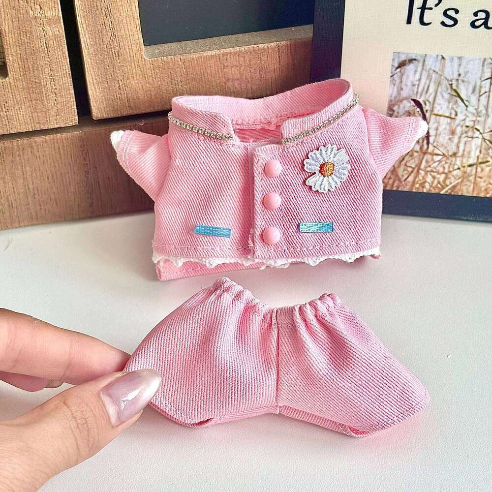 DHGadgets Second Generation Labubu All-in-One Dragon Pendant Plush Clothes 17cm Set with Doll Series Accessories