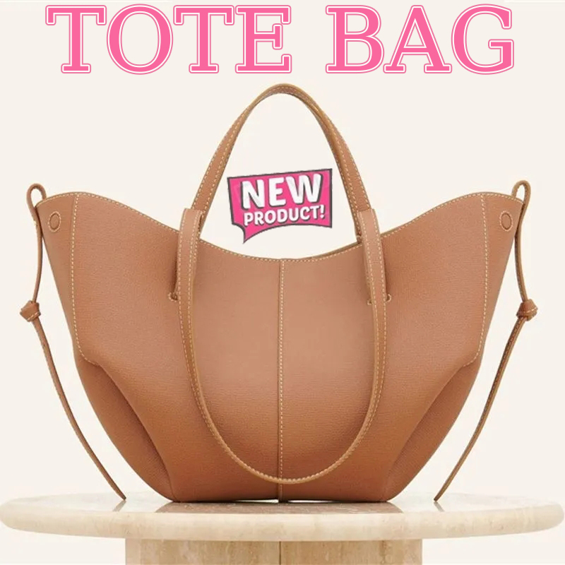 France Designer New Arrival Cyme bag Tote Brown Leather Crossbody Capacity Shoulder Strap French Minimalist Style Large Small Wings Bag