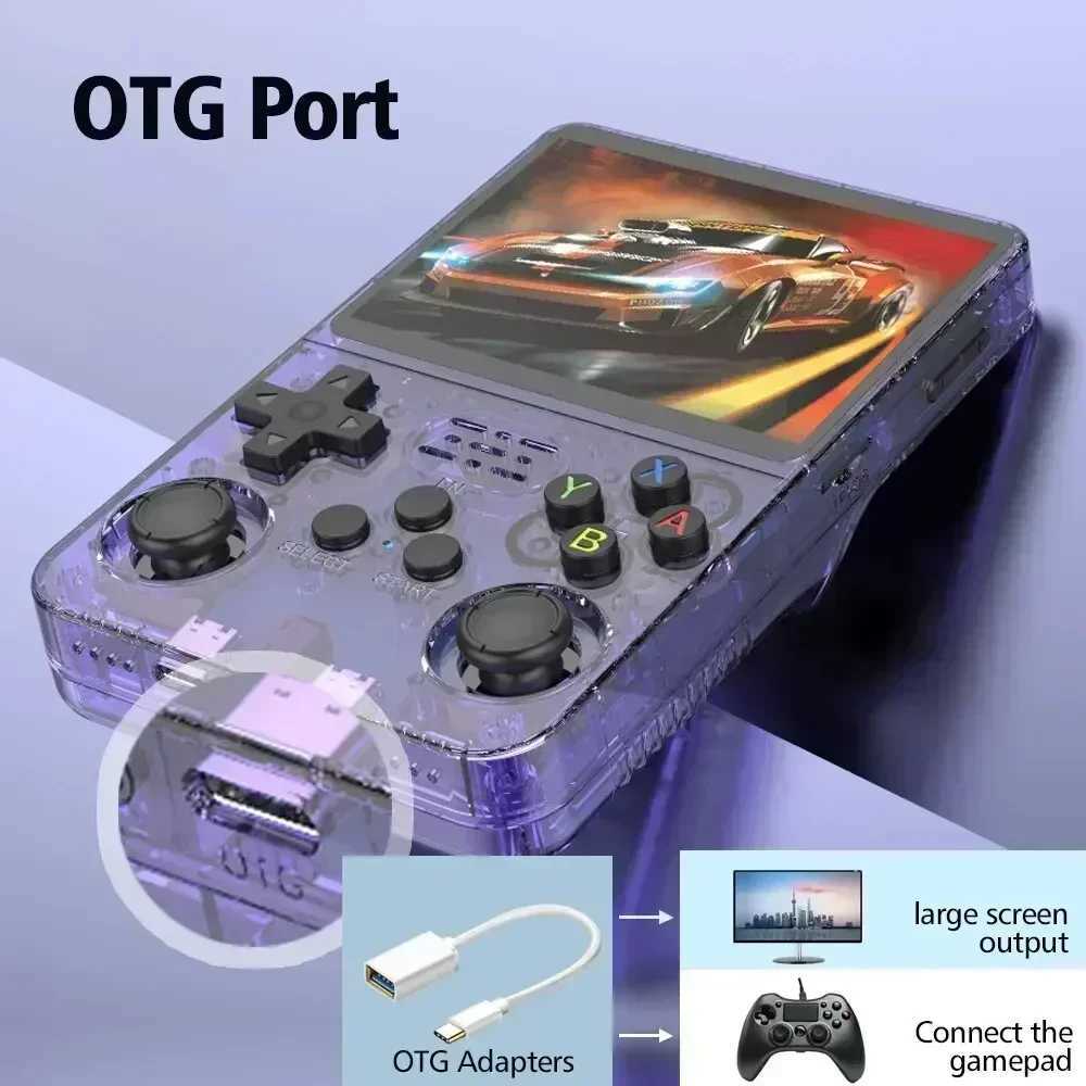R36S Color SN Mini Classic S Game High-Definition SN Portable Retro Game Console 64G/128G Memory B250620