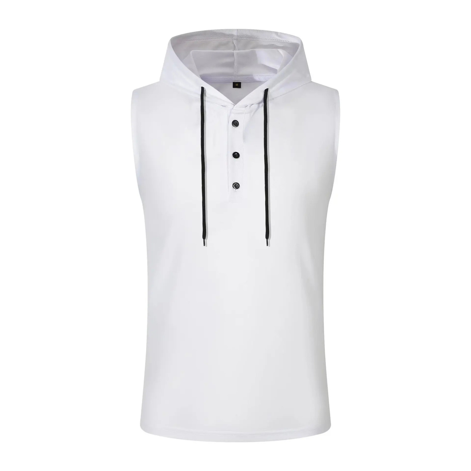 Summer Mens Tank Top Europe And The United States Mens Hooded Jumper Men Casual Sports Thin Breathable Sleeveless Vest Tops 250619