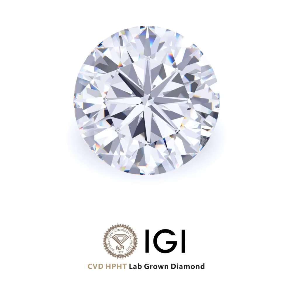 Igi Certified Diamond Lab Grown D VVS Heart Shape Excellent Cut Loose Lab Grown Diamonds