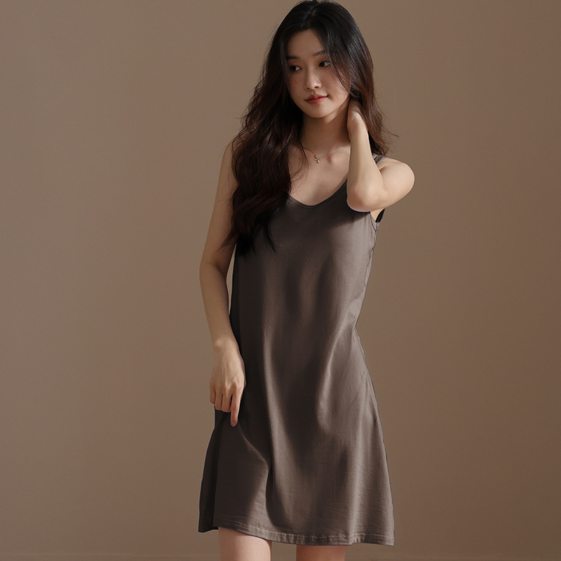 B180 New style temperament with chest pad white waist dress 2024 new style female summer small