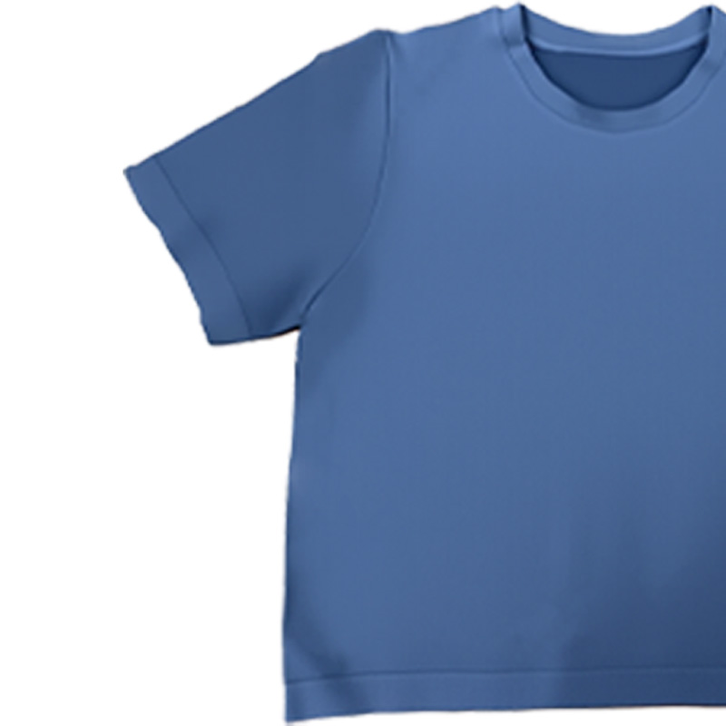 the threedimensional cut is more stylish and the womens classic navy blue round neck tshirt combines fashion and comfort