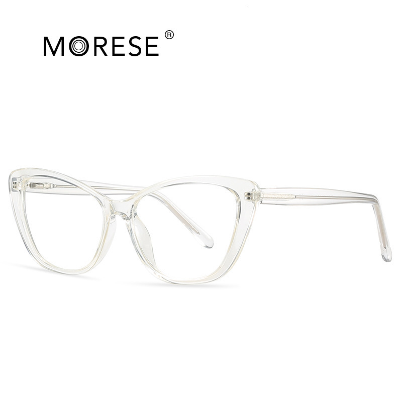 Reading Glasses Retro Cat Eye Blue Filter Eyeglasses Magnifying Bifocal 0~6.0 Diopter Elders Phone Computer 230508